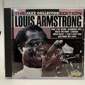Louis Armstrong The Jazz Collector Edition CD LaserLight Digital 15 700 Satchmo